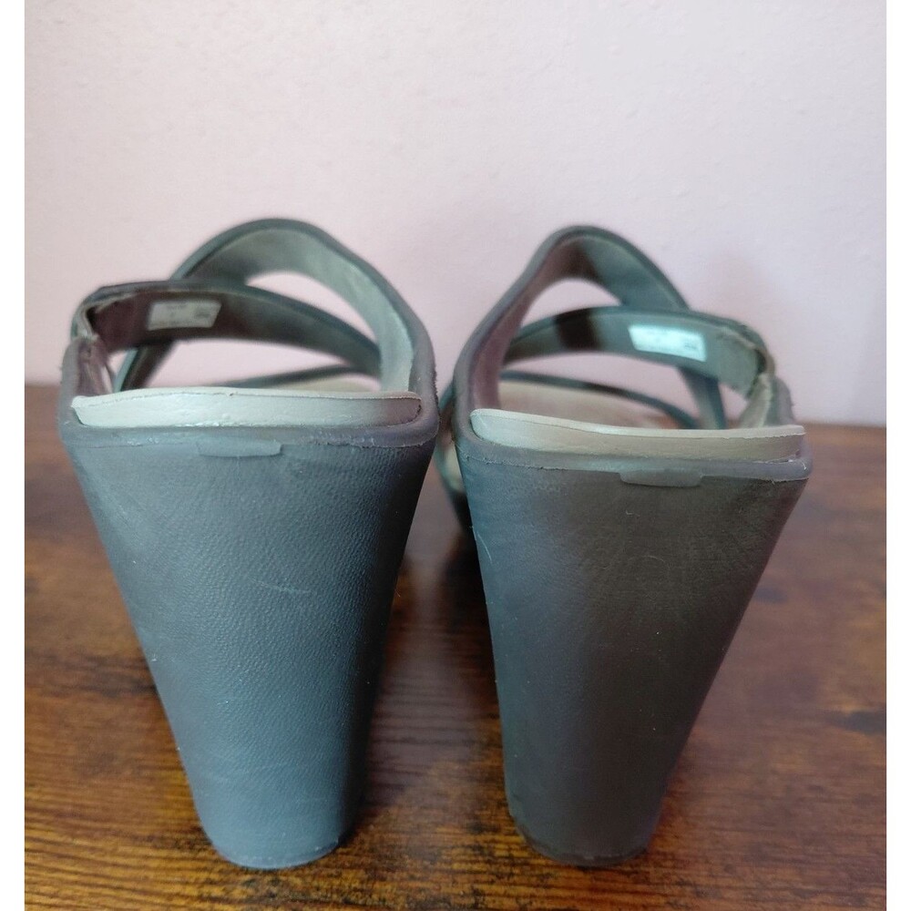 Crocs CYPRUS IV High Heels Women's 8 Brown Slip On Strap Comfort Sandals - Picture 4 of 10